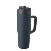 Kép 2/5 - ATLANTA Duplafalú pohár 900 ml, francia tengerészkék