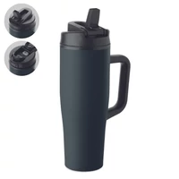 Kép 1/5 - ATLANTA Duplafalú pohár 900 ml, francia tengerészkék