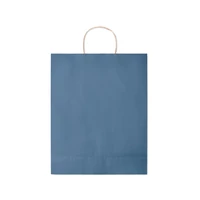 Kép 3/4 - PAPER TONE L Nagy papír ajándéktasak, 90 g, kék