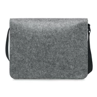 Kép 2/7 - BAGLO RPET filc laptop táska, szürke