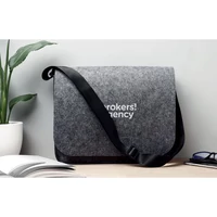 Kép 5/7 - BAGLO RPET filc laptop táska, szürke