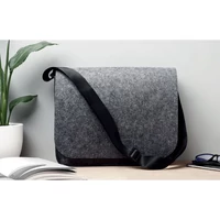 Kép 6/7 - BAGLO RPET filc laptop táska, szürke