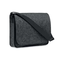 Kép 4/5 - BAGLO RPET filc laptop táska, kőszürke