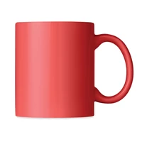 Kép 4/6 - Színes kerámiabögre dobozban, piros