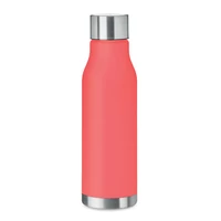 Kép 1/4 - GLACIER RPET RPET palack, 600 ml, áttetsző piros