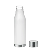 Kép 3/6 - GLACIER RPET RPET palack, 600 ml, áttetsző fehér