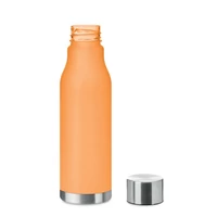 Kép 4/5 - GLACIER RPET RPET palack, 600 ml, áttetsző narancssárga