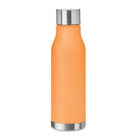 Kép 1/5 - GLACIER RPET RPET palack, 600 ml, áttetsző narancssárga