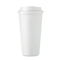 Kép 5/6 - TUESDAY Duplafalú pohár 450 ml, fehér