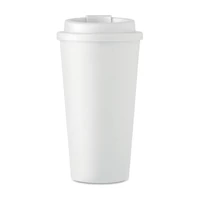 Kép 6/6 - TUESDAY Duplafalú pohár 450 ml, fehér