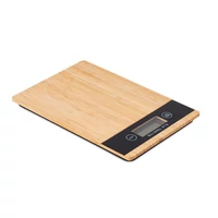 Kép 2/8 - PRECISE Bambusz digit. konyhai mérleg, fa