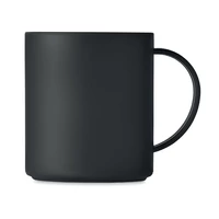 Kép 4/4 - MONDAY PP bögre 300 ml, fekete