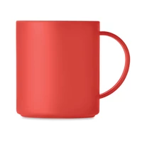 Kép 4/4 - MONDAY PP bögre 300 ml, piros