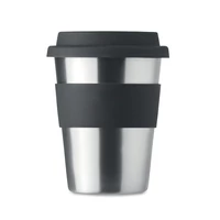 Kép 3/6 - IRMUG Rozsdamentes acél pohár 350ml, fekete