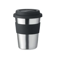 Kép 1/6 - IRMUG Rozsdamentes acél pohár 350ml, fekete