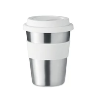 Kép 4/7 - IRMUG Rozsdamentes acél pohár 350ml, fehér