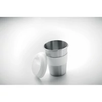 Kép 6/7 - IRMUG Rozsdamentes acél pohár 350ml, fehér