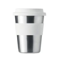 Kép 1/7 - IRMUG Rozsdamentes acél pohár 350ml, fehér