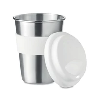 Kép 7/7 - IRMUG Rozsdamentes acél pohár 350ml, fehér