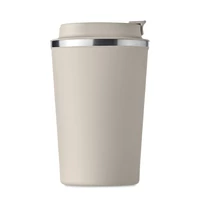 Kép 5/9 - Duplafalú pohár, 350 ml, bézs