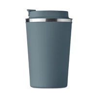 Kép 2/6 - BRACE Duplafalú pohár, 350 ml, petrolkék