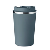 Kép 1/6 - BRACE Duplafalú pohár, 350 ml, petrolkék