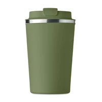 Kép 4/5 - Duplafalú pohár, 350 ml, sötétzöld