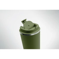Kép 5/5 - Duplafalú pohár, 350 ml, sötétzöld