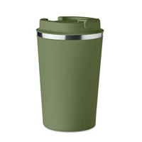 Kép 1/5 - Duplafalú pohár, 350 ml, sötétzöld