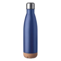 Kép 1/2 - Aspen cork Duplafalú palack 500 ml, kék