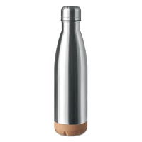 Kép 1/5 - Duplafalú palack 500 ml, ezüst