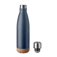 Kép 1/5 - Duplafalú palack 500 ml, tengerészkék