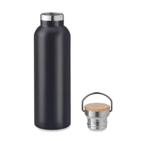 Kép 2/6 - Helsinki med Duplafalú termosz 750 ml, fekete