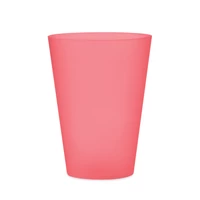 Kép 1/2 - FESTA Többsz haszn rend.pohár 300 ml, áttetsző piros
