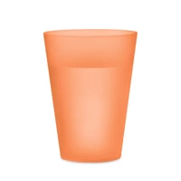 Kép 2/2 - FESTA Többsz haszn rend.pohár 300 ml, áttetsző narancssárga