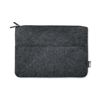 Kép 3/3 - TOPLO RPET filc cipzáras laptoptáska, kőszürke