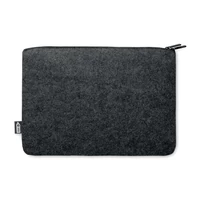 Kép 1/3 - TOPLO RPET filc cipzáras laptoptáska, kőszürke