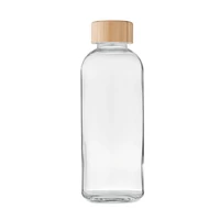 Kép 5/8 - FRISIAN Palack bambuszfedéllel, 650 ml, áttetsző