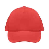 Kép 4/5 - Biopamut baseball sapka, piros