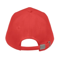 Kép 5/5 - Biopamut baseball sapka, piros