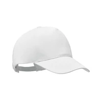 Kép 1/5 - Biopamut baseball sapka, fehér