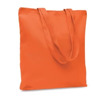 Kép 1/4 - RASSA COLOURED 270 g vászon bevásárlótáska, narancssárga