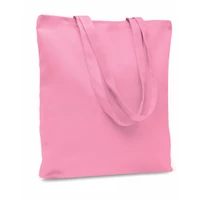 Kép 1/4 - RASSA COLOURED 270 g vászon bevásárlótáska, babarózsaszín