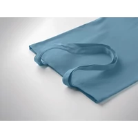 Kép 4/4 - RASSA COLOURED 270 g vászon bevásárlótáska, petrolkék
