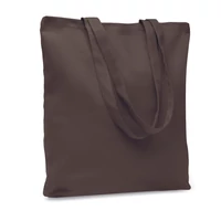 Kép 1/4 - RASSA COLOURED 270 g vászon bevásárlótáska, csokoládé
