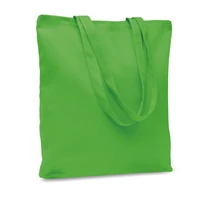 Kép 1/4 - RASSA COLOURED 270 g vászon bevásárlótáska, lime
