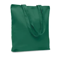 Kép 1/4 - RASSA COLOURED 270 g vászon bevásárlótáska, sötétzöld