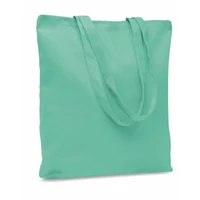 Kép 1/3 - RASSA COLOURED 270 g vászon bevásárlótáska, mentazöld