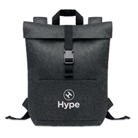 Kép 7/7 - INDICO PACK RPET filc hátitáska, kőszürke