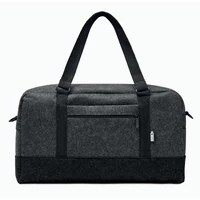 Kép 1/8 - INDICO BAG RPET filc hétvégi táska, kőszürke